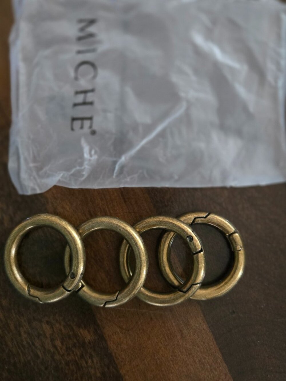 Miche Brass Carabiners for purses